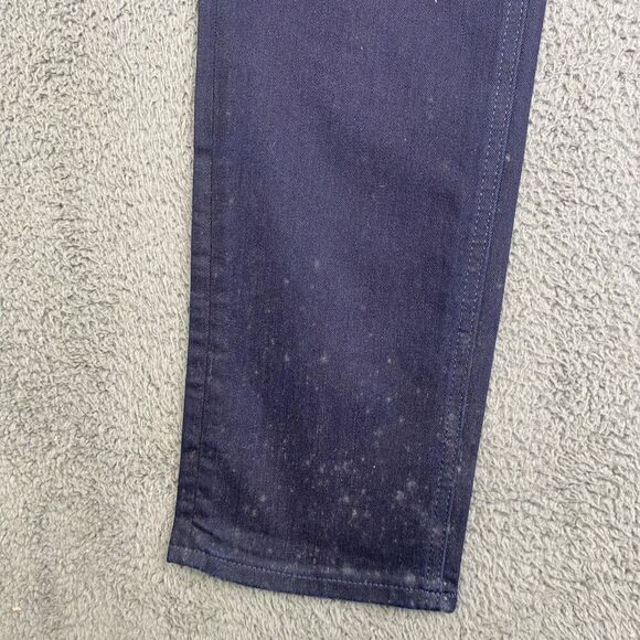 Levis 511 Jeans Mens 33x32 Blue Slim Fit Stretch Denim Pants Stain Flaw Commuter - Picture 4 of 14